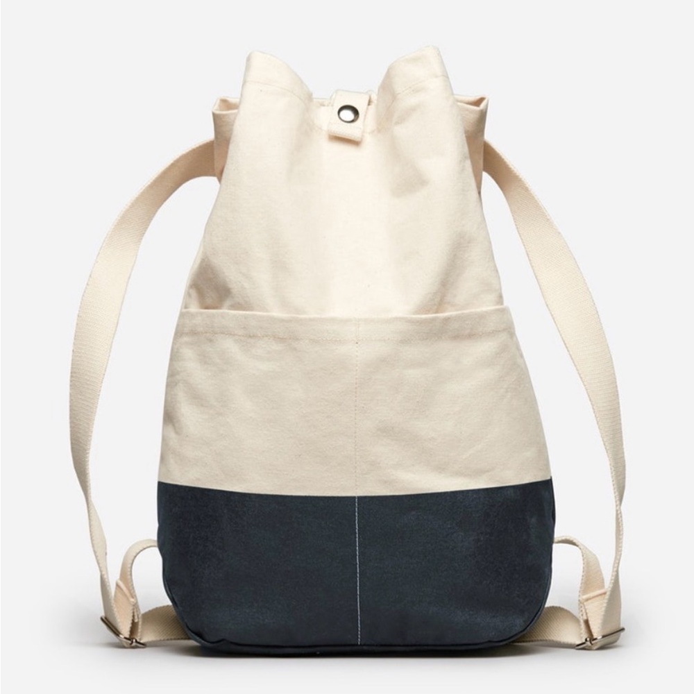 ISO EVERLANE THE BEACH CANVAS BACKPACK